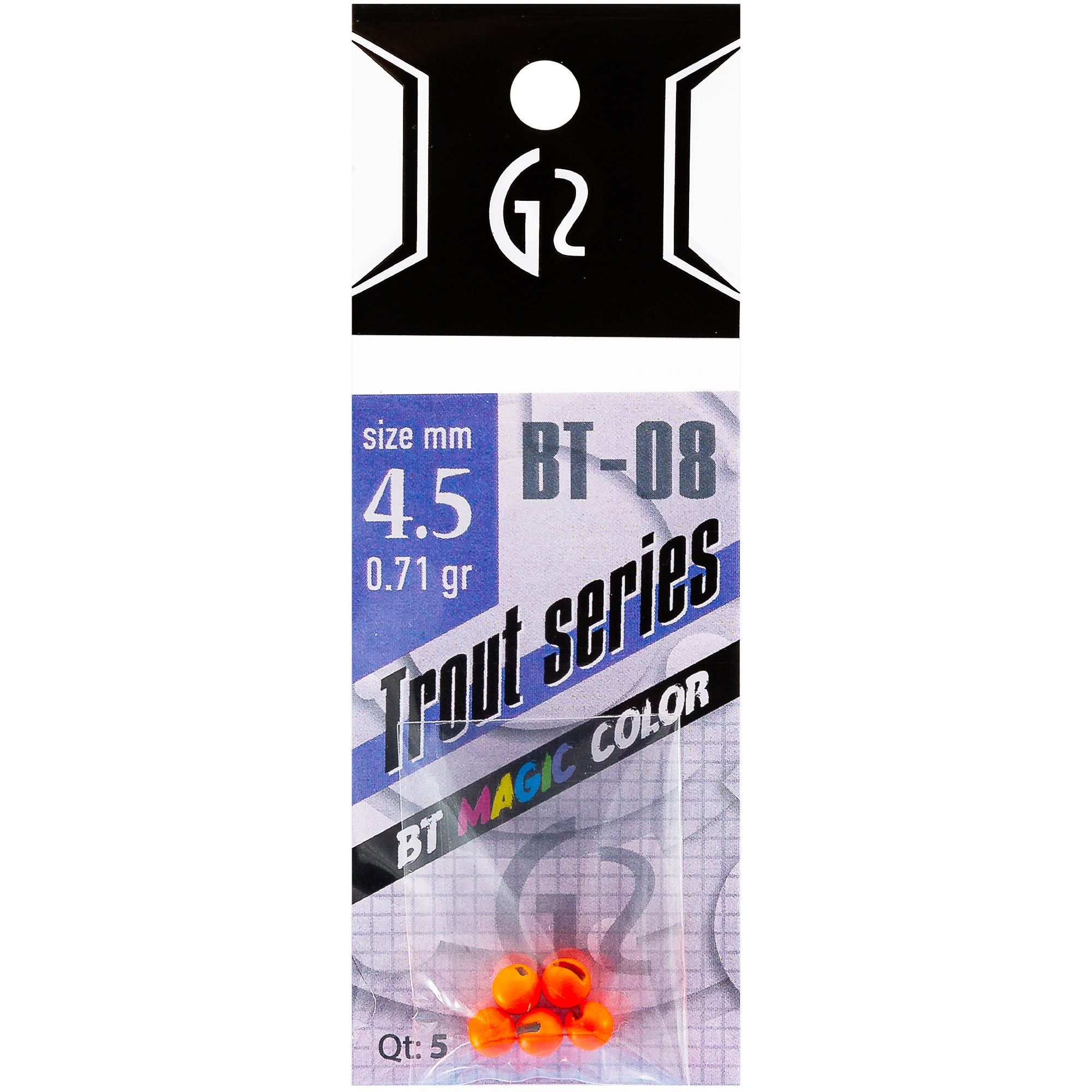 Вольфрамовые грузила G2 Bt Magik Color 0.71 гр цвет Оранжевый, 5 шт, Bt Magic Color
Вольфрамовые грузила G2 Bt Magik Color 0.71 гр цвет Оранжевый, 5 шт, Bt Magic Color