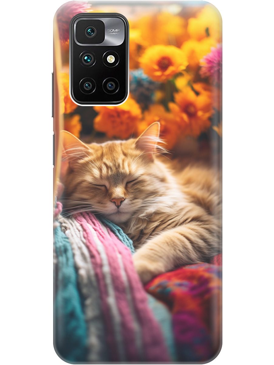 Силиконовый чехол на Xiaomi Redmi 10 с принтом "Котик в цветах" прозрачный, Белый;желтый, 20000615
Силиконовый чехол на Xiaomi Redmi 10 с принтом "Котик в цветах" прозрачный, Белый;желтый, 20000615