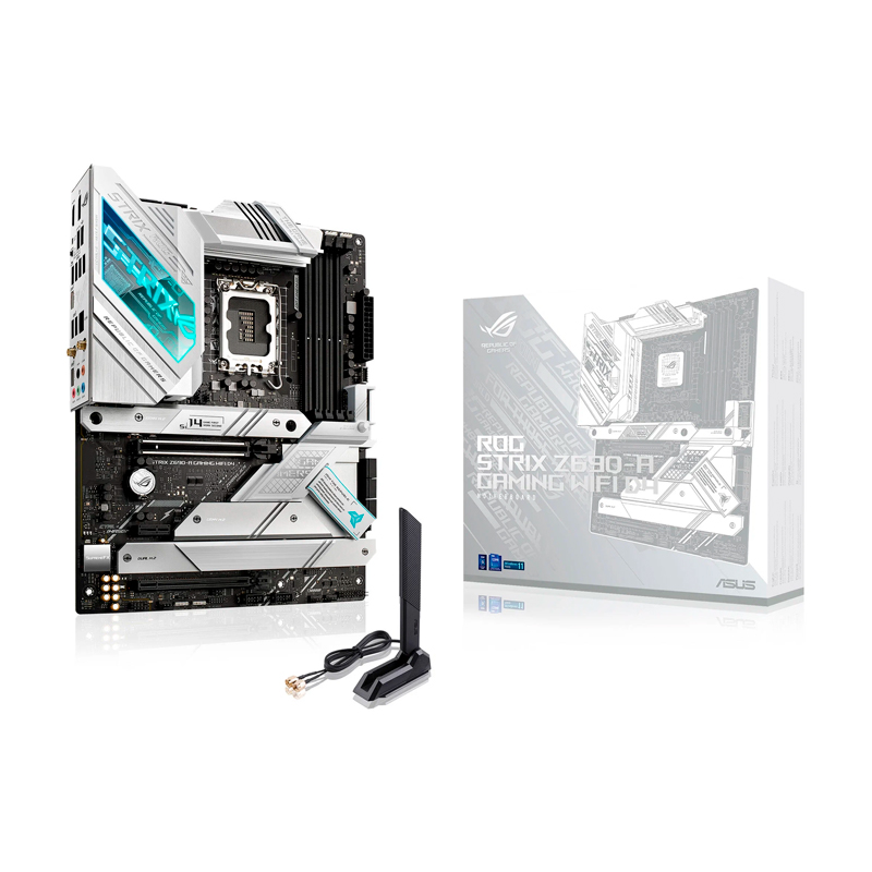 Материнская плата ASUS ROG STRIX Z690-A GAMING WiFi D4, ROG STRIX Z690-A GAMING WiFi D4
Материнская плата ASUS ROG STRIX Z690-A GAMING WiFi D4, ROG STRIX Z690-A GAMING WiFi D4