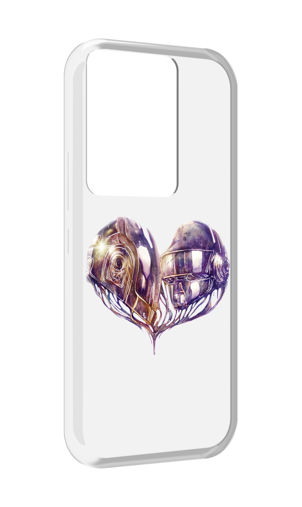 Чехол MyPads сердце абстракция для Itel Vision 3 Plus / Itel P38 Pro, Прозрачный, Tocco 
Чехол MyPads сердце абстракция для Itel Vision 3 Plus / Itel P38 Pro, Прозрачный, Tocco