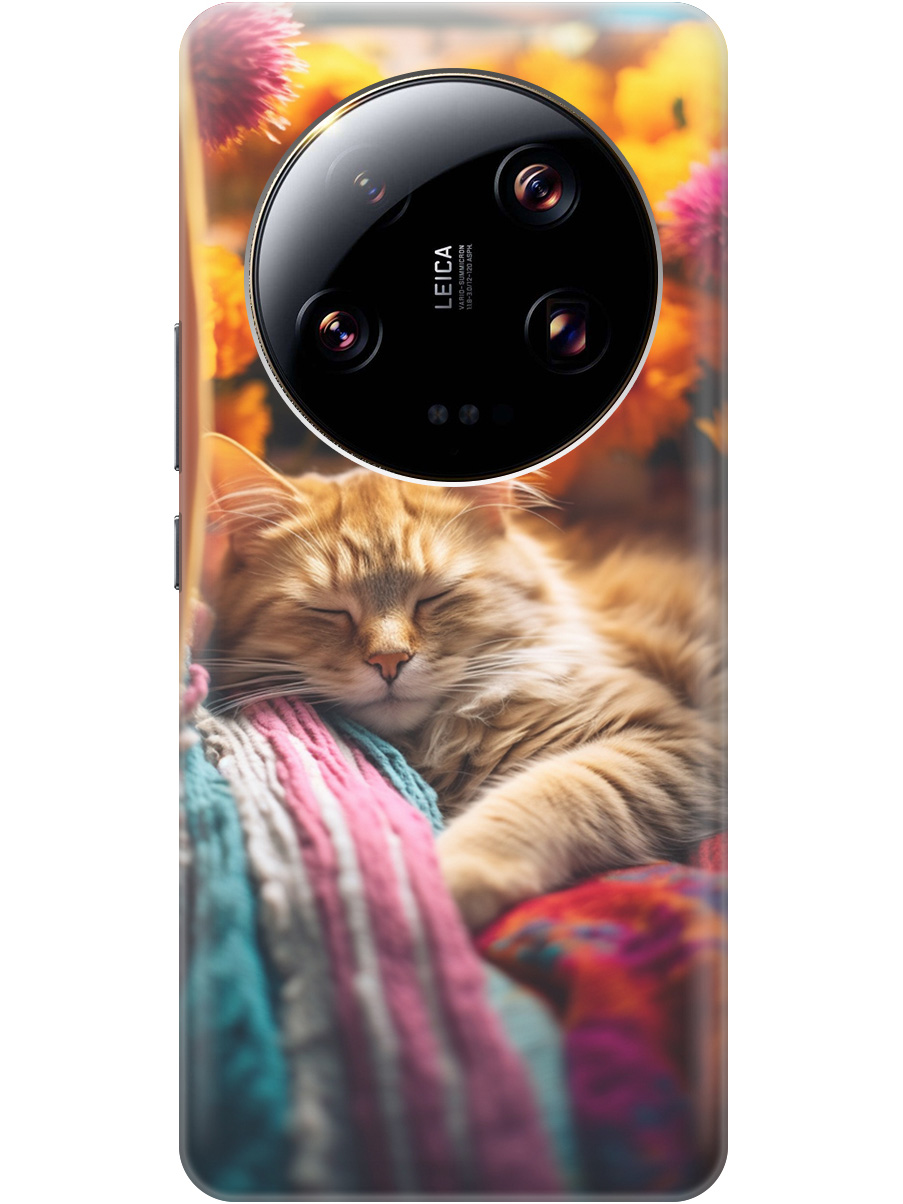 Силиконовый чехол на Xiaomi 13 Ultra с принтом "Котик в цветах" прозрачный, Белый;желтый, 20000112
Силиконовый чехол на Xiaomi 13 Ultra с принтом "Котик в цветах" прозрачный, Белый;желтый, 20000112