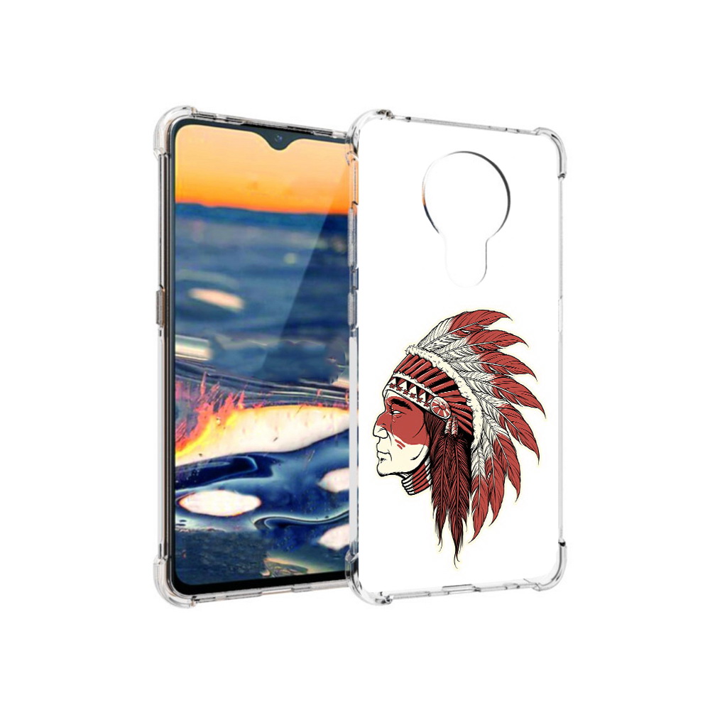 Чехол MyPads Tocco для Nokia 5.3 красный индеец (PT227052.106.411), Прозрачный, Tocco
Чехол MyPads Tocco для Nokia 5.3 красный индеец (PT227052.106.411), Прозрачный, Tocco