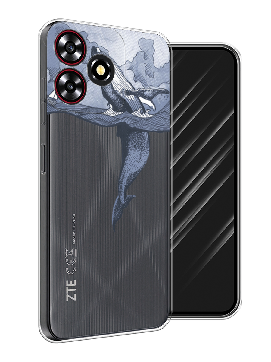 Чехол Awog на ZTE Blade V50 Smart "Два измерения", Голубой;черный;прозрачный, 136550-1
Чехол Awog на ZTE Blade V50 Smart "Два измерения", Голубой;черный;прозрачный, 136550-1