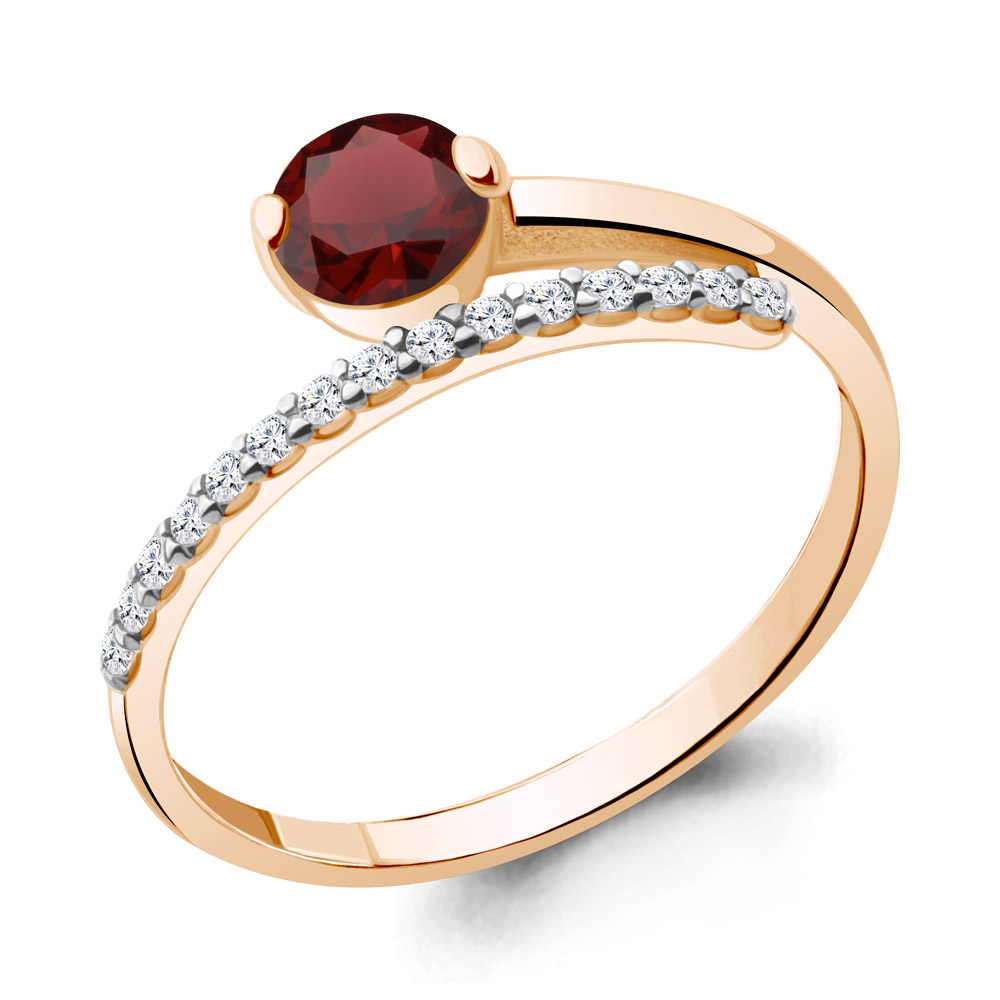 Кольцо из серебра с гранатом Aquamarine Aquamarine 6961403А_925_з р. 16, 6961403А_925_з
Кольцо из серебра с гранатом Aquamarine Aquamarine 6961403А_925_з р. 16, 6961403А_925_з