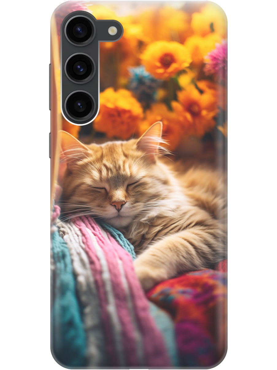 Силиконовый чехол на Samsung Galaxy S23+ с принтом "Котик в цветах" прозрачный, Белый;желтый, 20000659
Силиконовый чехол на Samsung Galaxy S23+ с принтом "Котик в цветах" прозрачный, Белый;желтый, 20000659