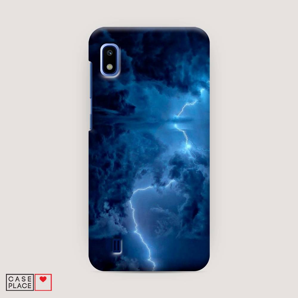 Пластиковый чехол "Молния" на Samsung Galaxy A10, 27920-3 
Пластиковый чехол "Молния" на Samsung Galaxy A10, 27920-3