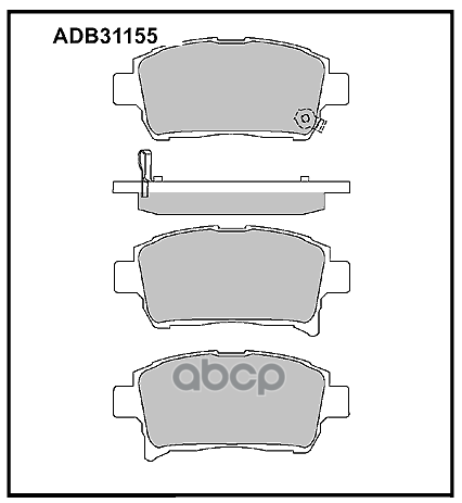 Колодки Дисковые Передние Toyota Corolla 1.4/1.6 Wt-I 01-02 ALLIED NIPPON Adb 31155
Колодки Дисковые Передние Toyota Corolla 1.4/1.6 Wt-I 01-02 ALLIED NIPPON Adb 31155