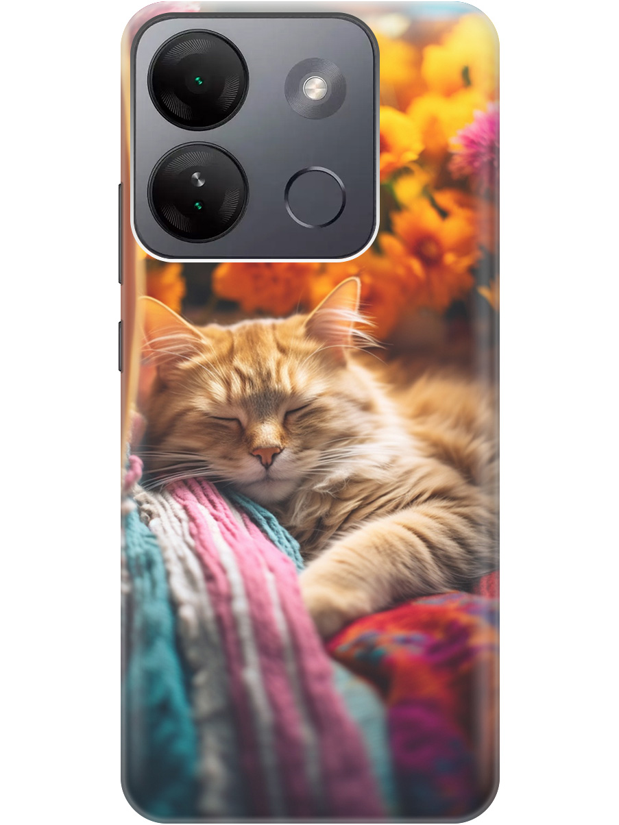 Силиконовый чехол на Infinix Smart 7 HD с принтом "Котик в цветах" прозрачный, Белый;желтый, 20000208
Силиконовый чехол на Infinix Smart 7 HD с принтом "Котик в цветах" прозрачный, Белый;желтый, 20000208