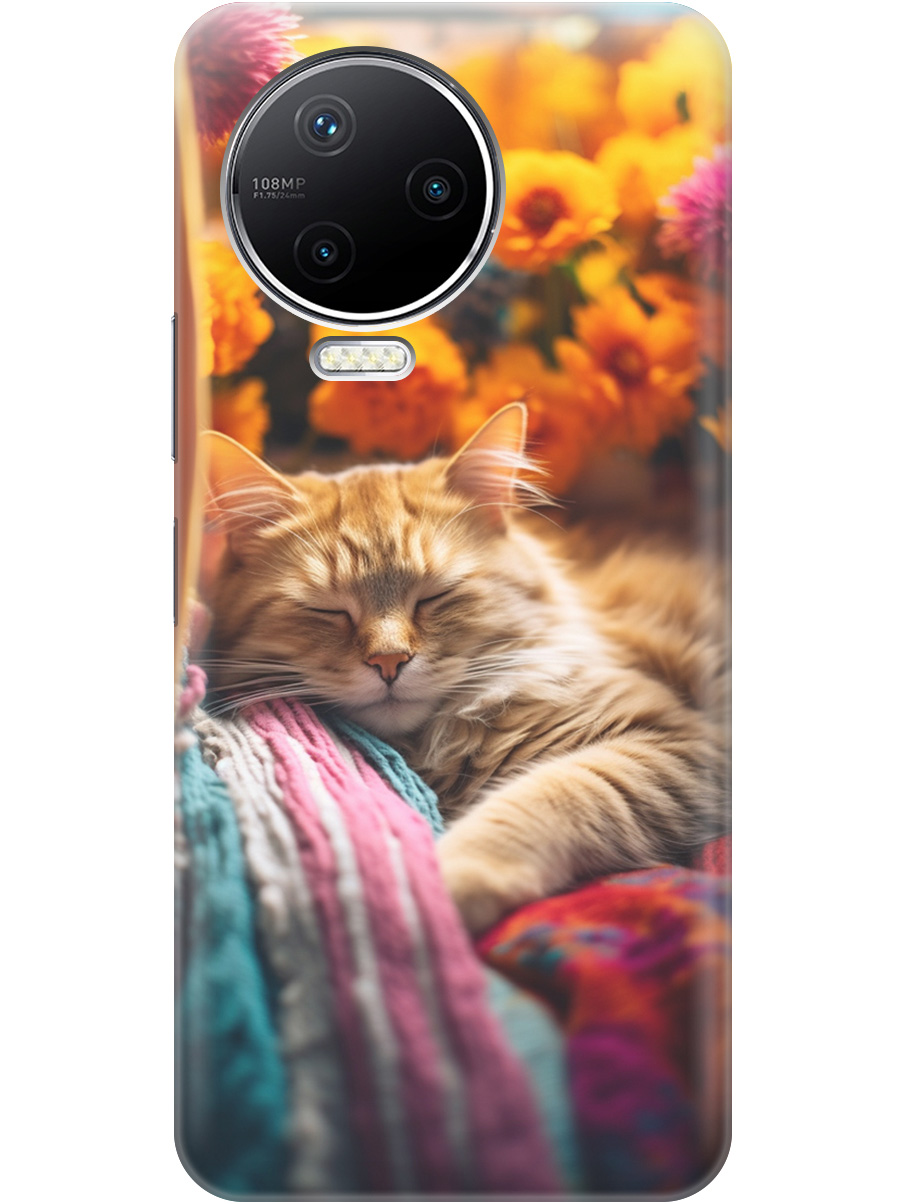Силиконовый чехол на Infinix Note 12 Pro с принтом "Котик в цветах" прозрачный, Белый;желтый, 20000168
Силиконовый чехол на Infinix Note 12 Pro с принтом "Котик в цветах" прозрачный, Белый;желтый, 20000168