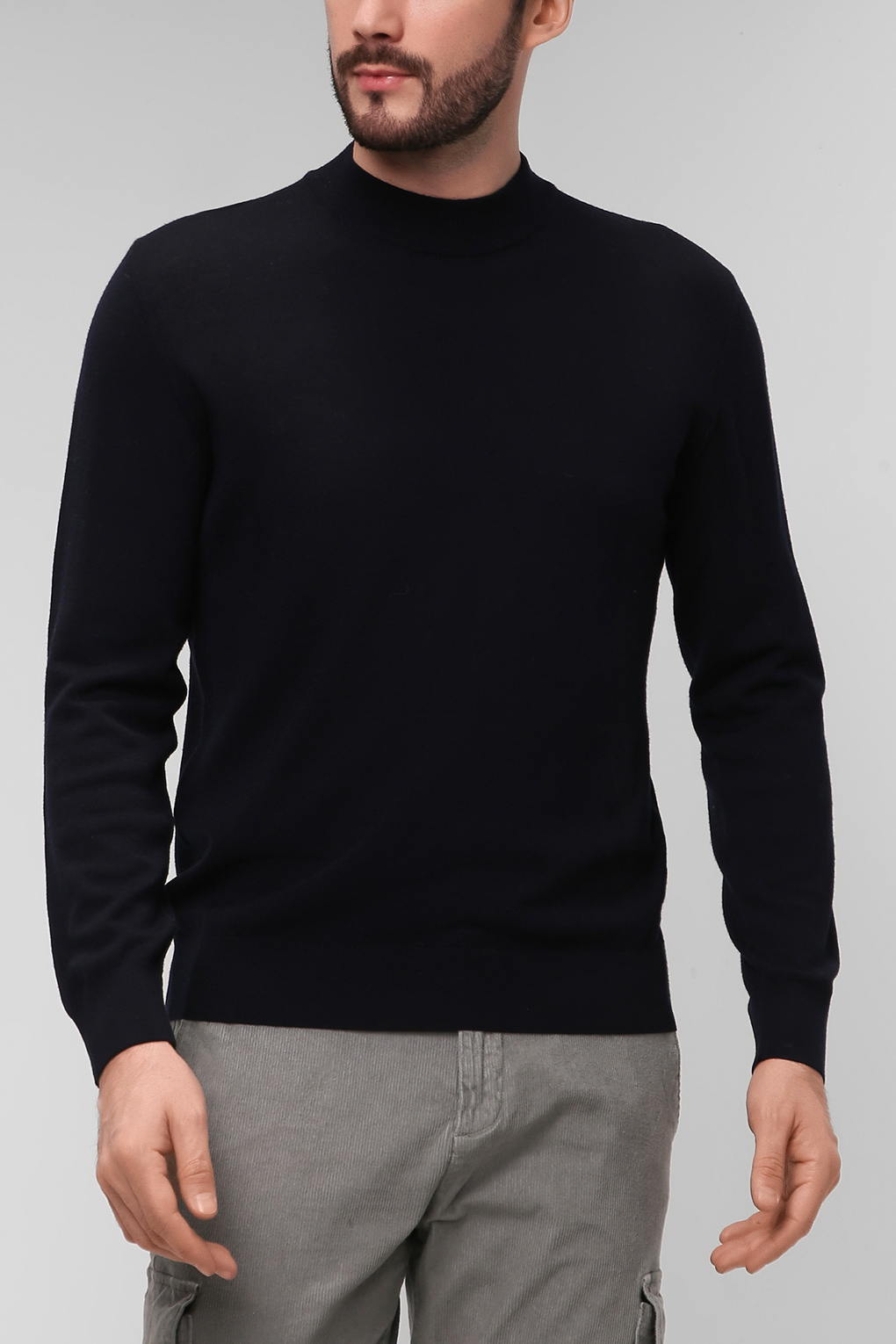 фото Водолазка мужская marc o’polo 129 5083 60178 синяя l