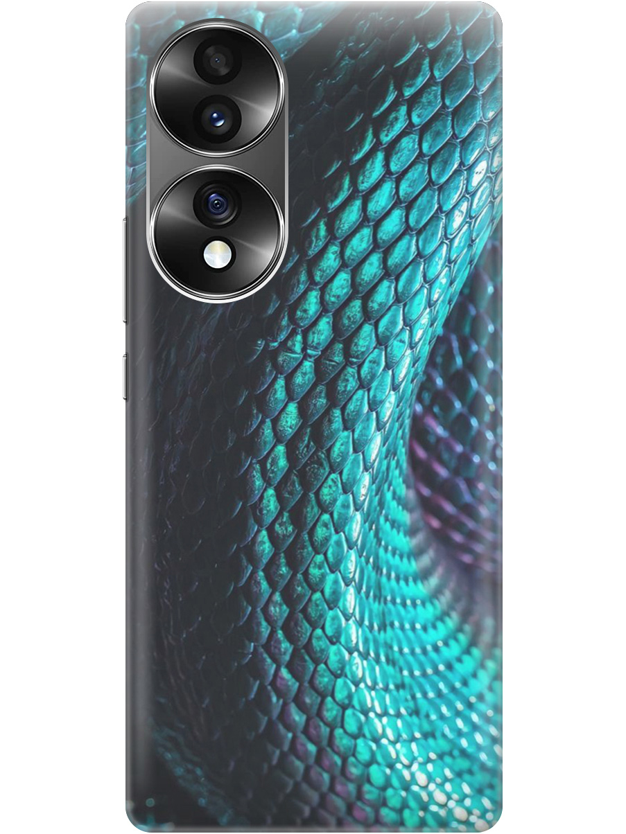 Силиконовый чехол на Honor 70 с принтом "Переливающаяся змея" прозрачный, Зеленый;синий, 20000348
Силиконовый чехол на Honor 70 с принтом "Переливающаяся змея" прозрачный, Зеленый;синий, 20000348