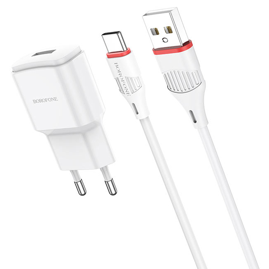 Сетевое зарядное устройство Borofone BA48A Orion + кабель Type-C, 2.1 А, 1 м, белый, BA48A Orion
Сетевое зарядное устройство Borofone BA48A Orion + кабель Type-C, 2.1 А, 1 м, белый, BA48A Orion