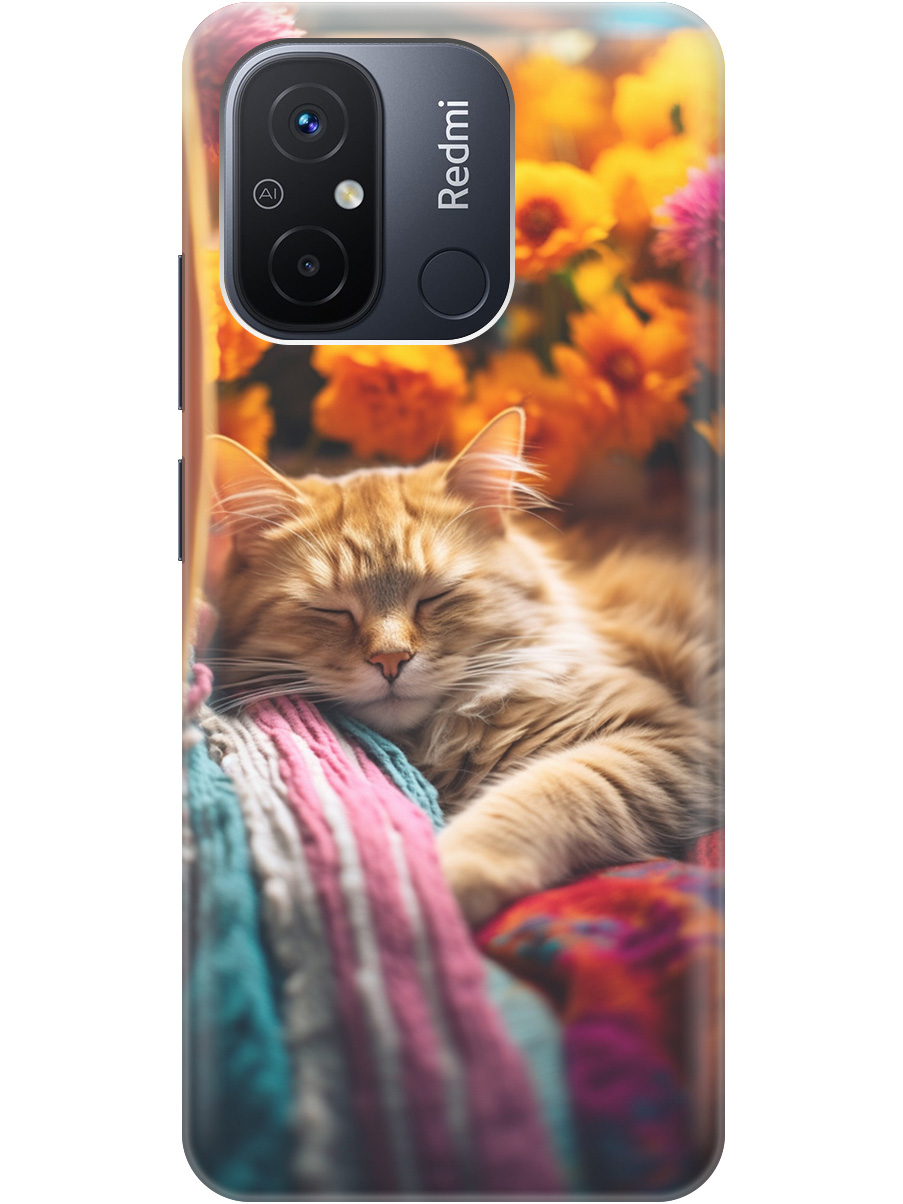 Силиконовый чехол на Xiaomi Redmi 12C с принтом "Котик в цветах" прозрачный, Белый;желтый, 20001232
Силиконовый чехол на Xiaomi Redmi 12C с принтом "Котик в цветах" прозрачный, Белый;желтый, 20001232