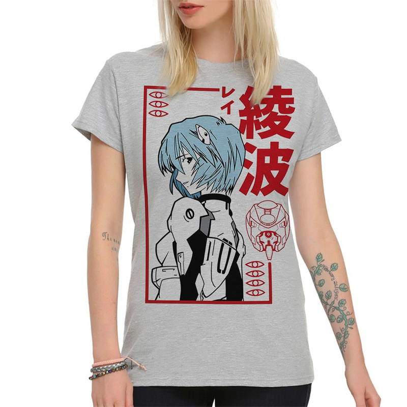 Футболка женская Dream Shirts Аниме Евангелион Рей Аянами 1 серая S, Серый, Аниме Евангелион Рей Аянами 1
Футболка женская Dream Shirts Аниме Евангелион Рей Аянами 1 серая S, Серый, Аниме Евангелион Рей Аянами 1