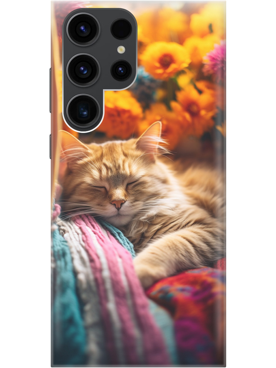 Силиконовый чехол на Samsung Galaxy S23 Ultra с принтом "Котик в цветах" прозрачный, Белый;желтый, 20000521
Силиконовый чехол на Samsung Galaxy S23 Ultra с принтом "Котик в цветах" прозрачный, Белый;желтый, 20000521