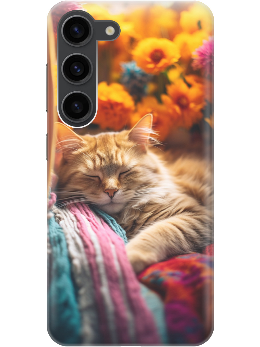 Силиконовый чехол на Samsung Galaxy S23 с принтом "Котик в цветах" прозрачный, Белый;желтый, 20000883
Силиконовый чехол на Samsung Galaxy S23 с принтом "Котик в цветах" прозрачный, Белый;желтый, 20000883