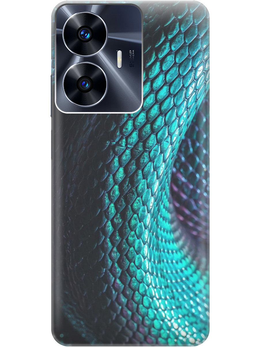 Силиконовый чехол на Realme C55 с принтом "Переливающаяся змея" прозрачный, Зеленый;синий, 20000873
Силиконовый чехол на Realme C55 с принтом "Переливающаяся змея" прозрачный, Зеленый;синий, 20000873