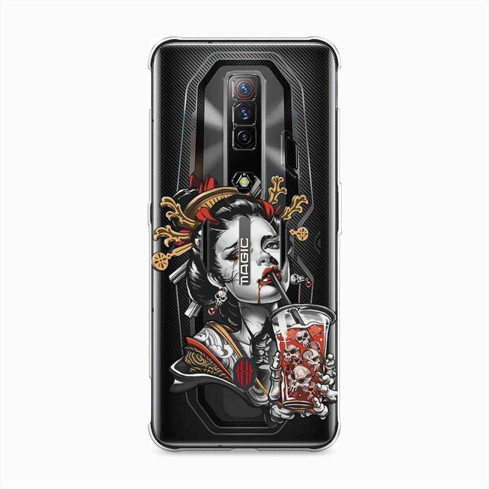 Чехол на ZTE Nubia Red Magic 7S "Опасная гейша", Красный;черный;серый, 136350-4
Чехол на ZTE Nubia Red Magic 7S "Опасная гейша", Красный;черный;серый, 136350-4