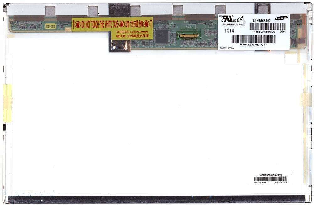Матрица OEM для ноутбука LTN154BT02 004 (10016644V), совместимая с p/n: LTN154BT02 004
Матрица OEM для ноутбука LTN154BT02 004 (10016644V), совместимая с p/n: LTN154BT02 004