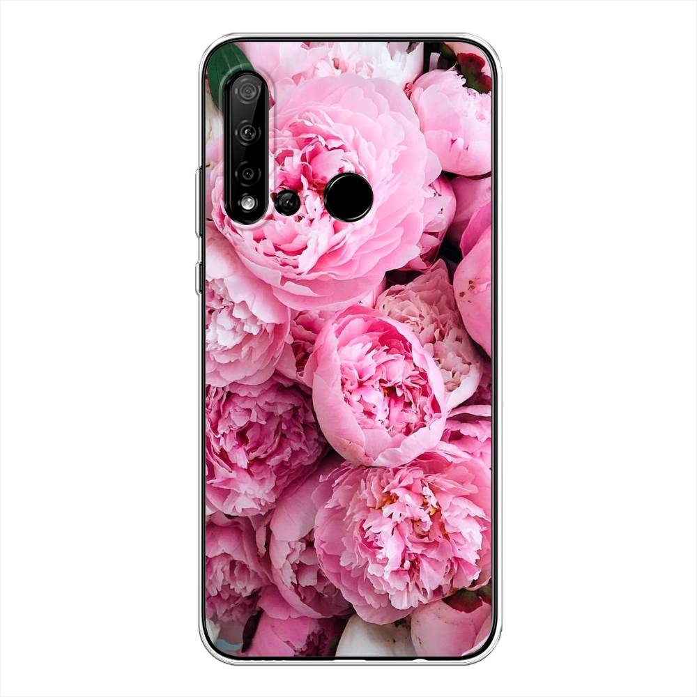 Чехол на Huawei P20 Lite 2019 "Розовые пионы", Бежевый;розовый, 69750-2 
Чехол на Huawei P20 Lite 2019 "Розовые пионы", Бежевый;розовый, 69750-2