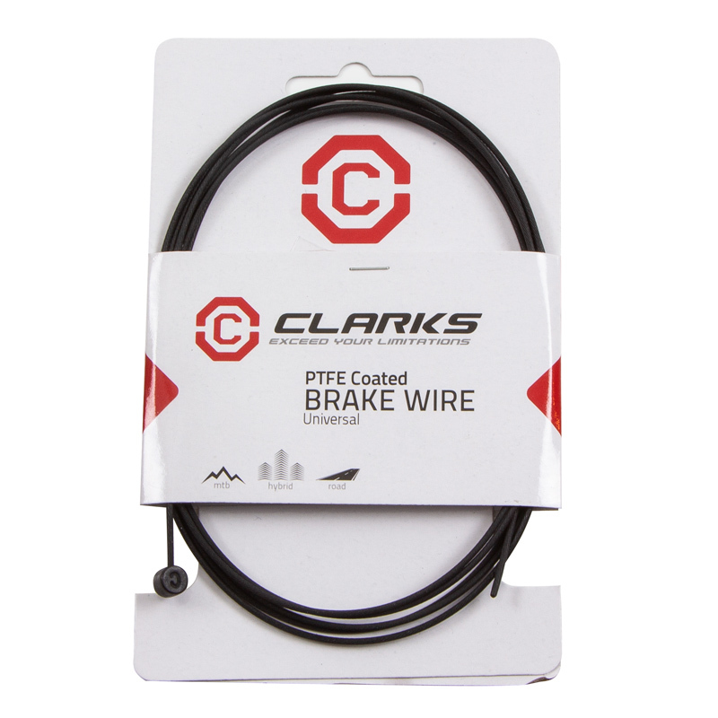 Тросик PW6026 торм. Road PRE-LUBE с ЧЕРНЫМ покрытием PTFE, 1.5х2000мм (20) CLARKS, Черный, PW6026
Тросик PW6026 торм. Road PRE-LUBE с ЧЕРНЫМ покрытием PTFE, 1.5х2000мм (20) CLARKS, Черный, PW6026