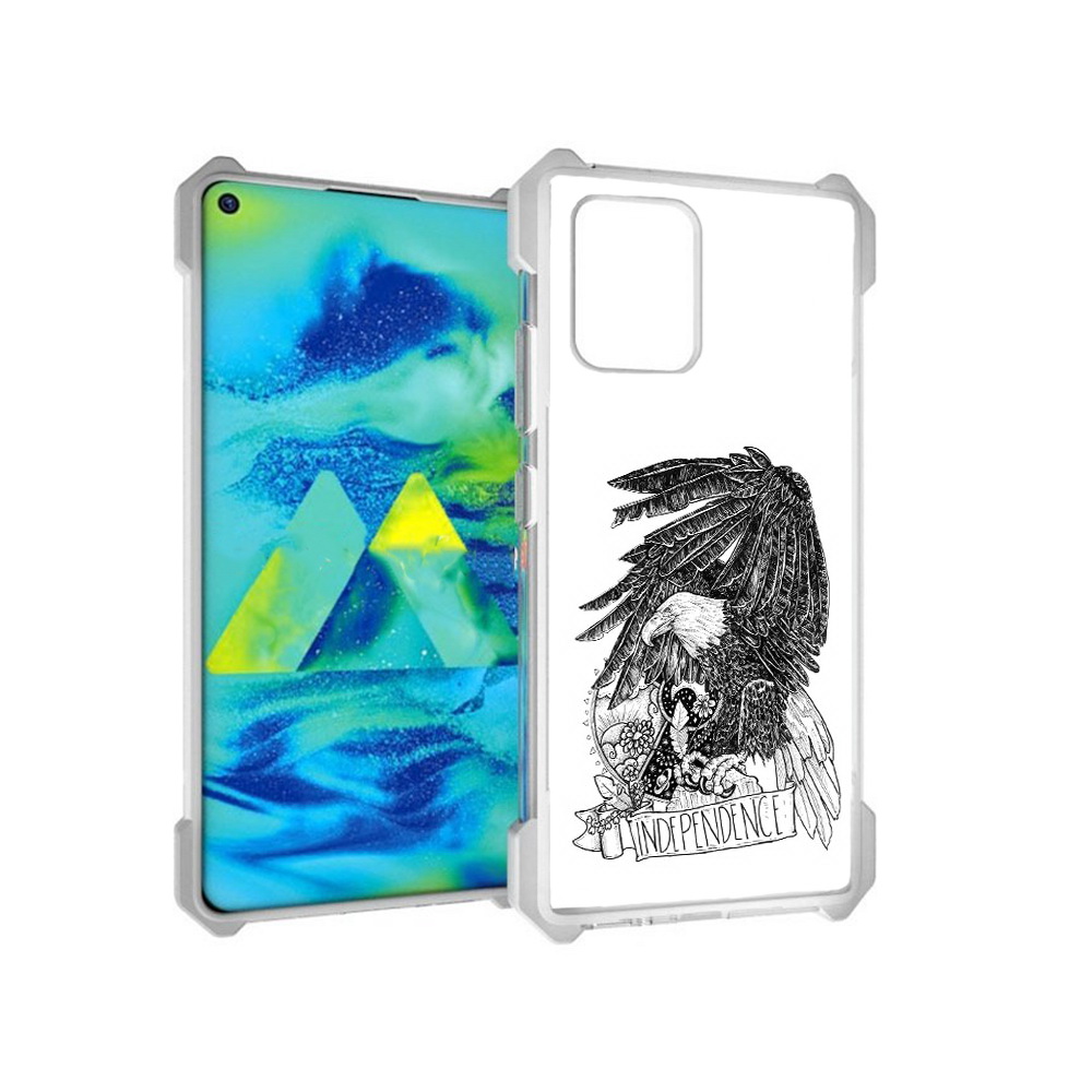 Чехол MyPads Tocco для Samsung Galaxy S10 Lite черно белый сокол (PT143840.502.688), Прозрачный, Tocco
Чехол MyPads Tocco для Samsung Galaxy S10 Lite черно белый сокол (PT143840.502.688), Прозрачный, Tocco