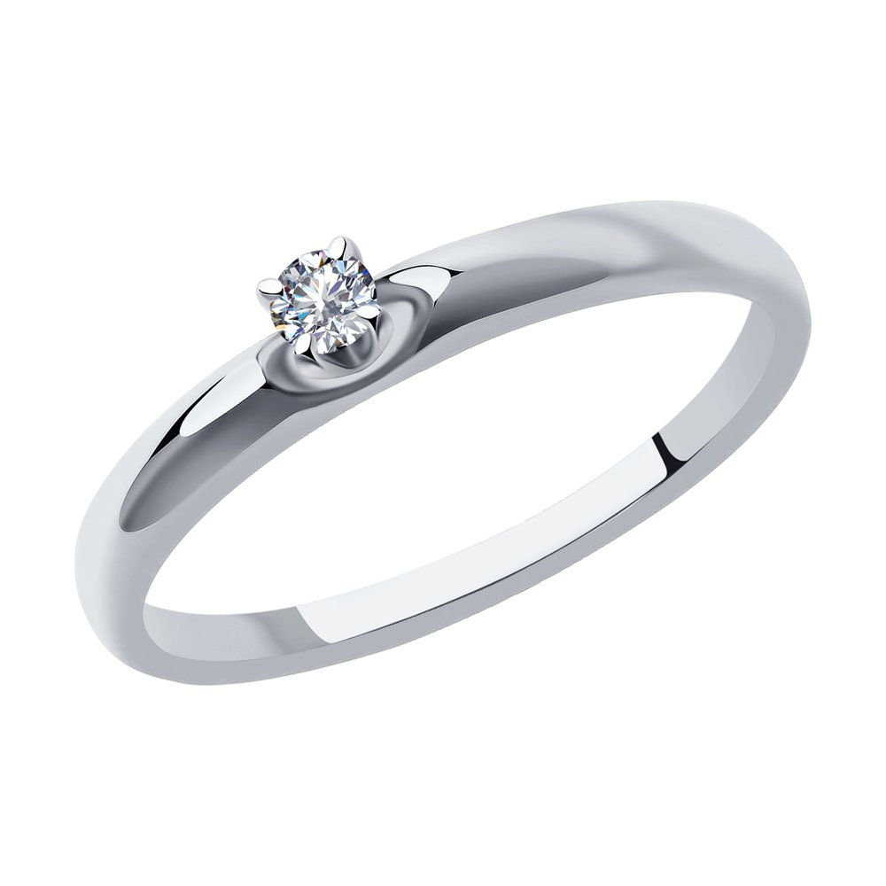 Кольцо помолвочное из белого золота с бриллиантом р. . SOKOLOV Diamonds 1012114-3, 1012114-3
Кольцо помолвочное из белого золота с бриллиантом р. . SOKOLOV Diamonds 1012114-3, 1012114-3