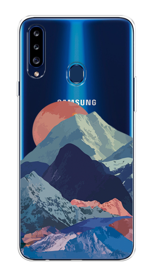 Чехол на Samsung Galaxy A20s "Закат в снежных горах", Красный;серый;голубой, 2100850-2
Чехол на Samsung Galaxy A20s "Закат в снежных горах", Красный;серый;голубой, 2100850-2