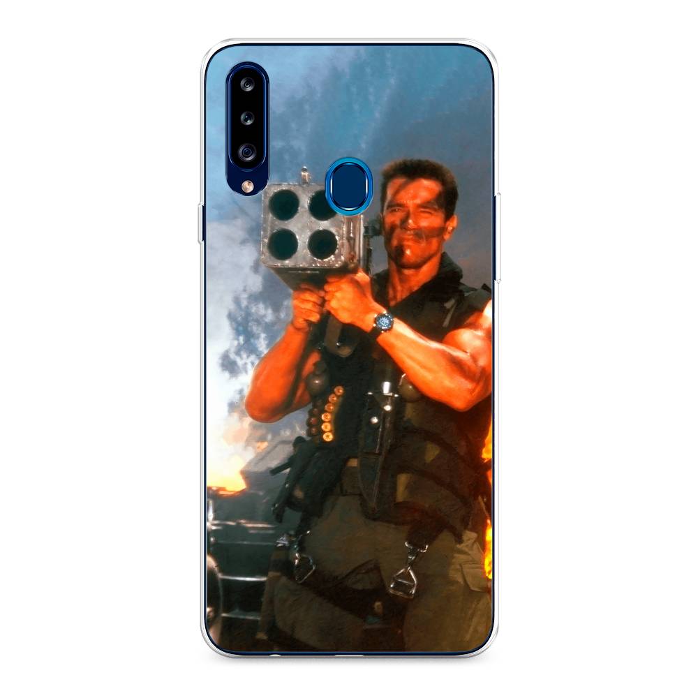 Чехол на Samsung Galaxy A20s "Арнольд Шварцнеггер с базукой", Голубой;коричневый, 2100850-6
Чехол на Samsung Galaxy A20s "Арнольд Шварцнеггер с базукой", Голубой;коричневый, 2100850-6