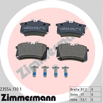 Тормозные колодки ZIMMERMANN дисковые 235541701, Колодки тормозные дисковые ZIMMERMANN 235541701 ZIMMERMANN 235541701
Тормозные колодки ZIMMERMANN дисковые 235541701, Колодки тормозные дисковые ZIMMERMANN 235541701 ZIMMERMANN 235541701