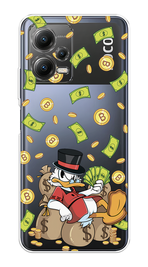 Чехол на Xiaomi Poco X5 5G "Скрудж Макдак в красном", Красный;черный;коричневый;прозрачный, 317950-1
Чехол на Xiaomi Poco X5 5G "Скрудж Макдак в красном", Красный;черный;коричневый;прозрачный, 317950-1