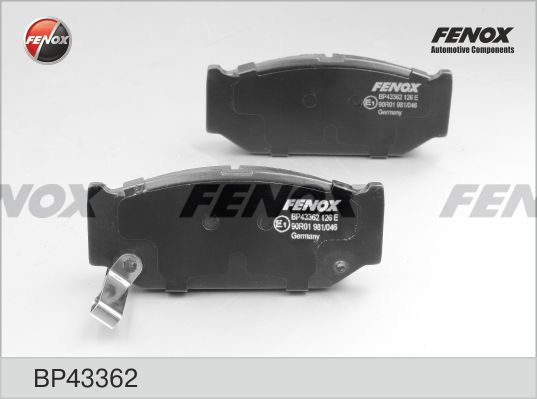 Тормозные колодки FENOX передние правые/левые дисковые bp43362, Колодки тормозные дисковые | перед прав/лев |
Тормозные колодки FENOX передние правые/левые дисковые bp43362, Колодки тормозные дисковые | перед прав/лев |