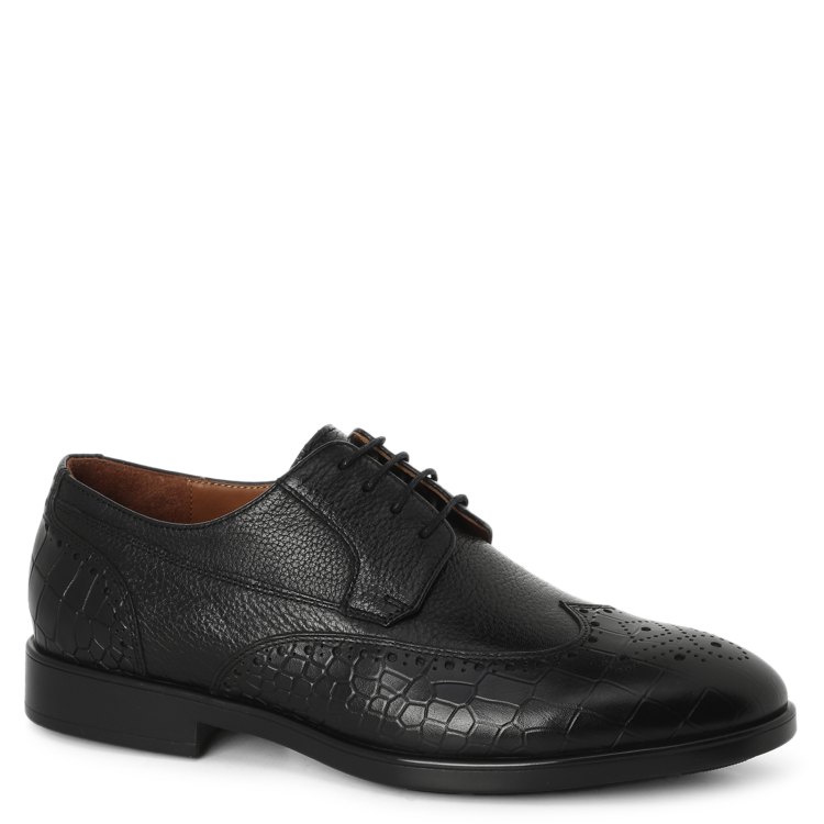 фото Полуботинки мужские tendance yb-002 черные 43 eu