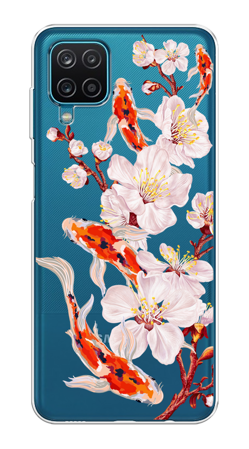 Чехол на Samsung Galaxy A12/M12 "Карпы и сакура", Оранжевый;розовый;бежевый;прозрачный, 2102650-1
Чехол на Samsung Galaxy A12/M12 "Карпы и сакура", Оранжевый;розовый;бежевый;прозрачный, 2102650-1