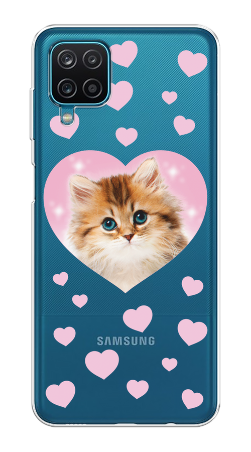 Чехол на Samsung Galaxy A12/M12 "Котенок в сердце", Розовый;оранжевый;белый;прозрачный, 2102650-1
Чехол на Samsung Galaxy A12/M12 "Котенок в сердце", Розовый;оранжевый;белый;прозрачный, 2102650-1