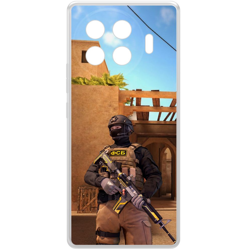 Чехол-накладка Krutoff Clear Case Cтандофф 2 (Standoff 2) - ФСБ для TECNO Spark 20 Pro+, Прозрачный
Чехол-накладка Krutoff Clear Case Cтандофф 2 (Standoff 2) - ФСБ для TECNO Spark 20 Pro+, Прозрачный