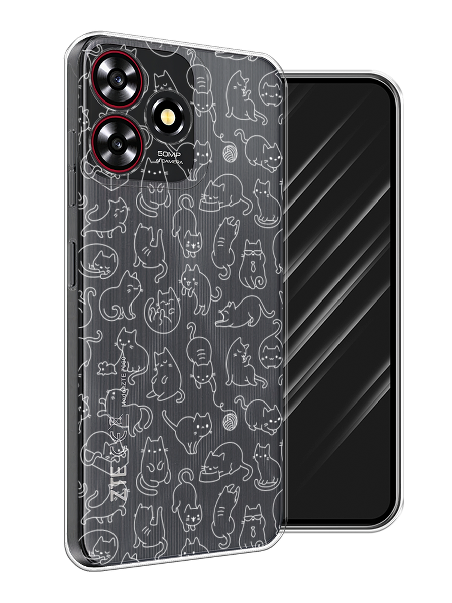 Чехол Awog на ZTE Blade V50 Smart "Шкодливые котики", Прозрачный;бежевый, 136550-1
Чехол Awog на ZTE Blade V50 Smart "Шкодливые котики", Прозрачный;бежевый, 136550-1