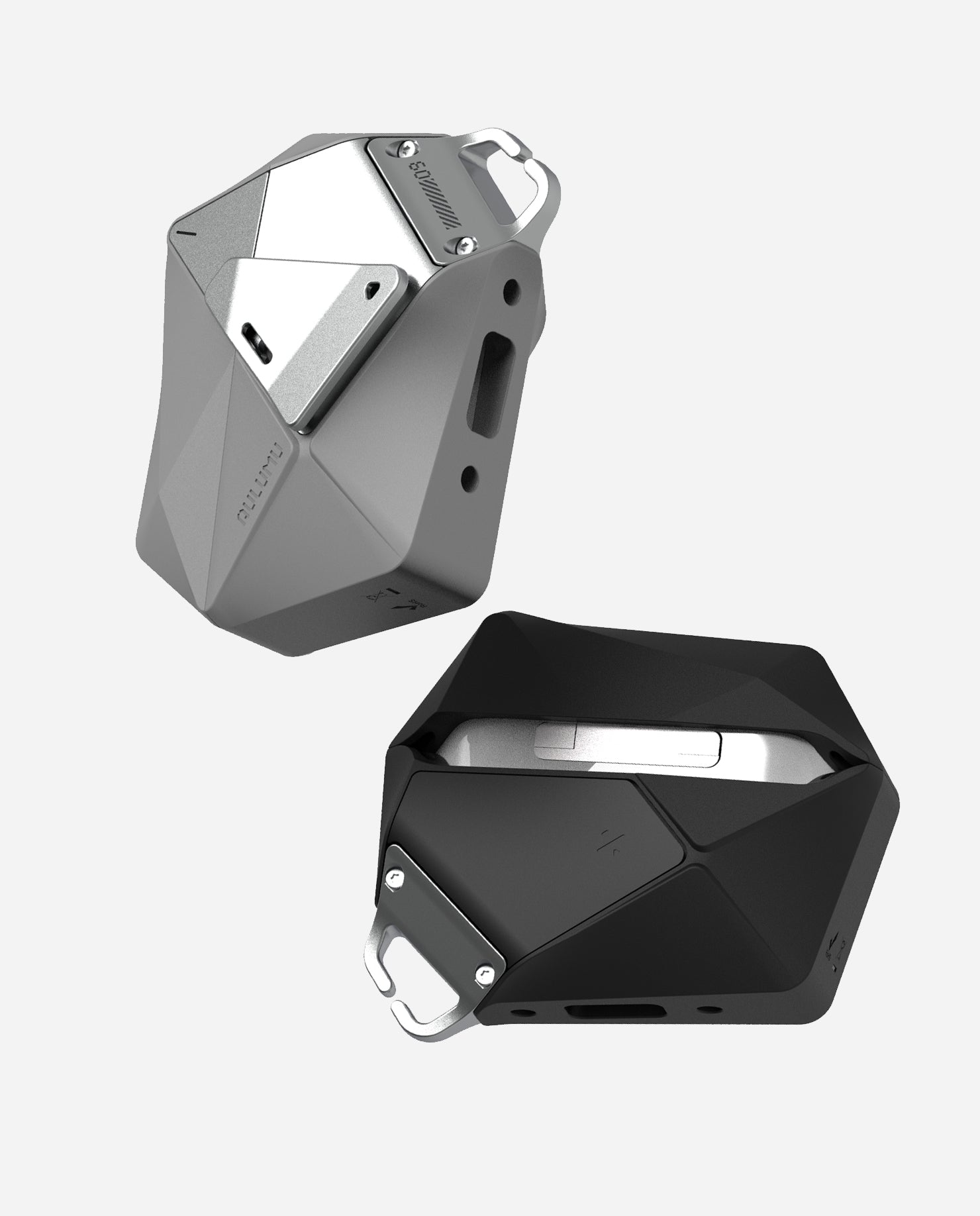Чехол для AirPods Pro 1/2, Aulumu A09, геометрической формы, с двойным замком, серый, A09
Чехол для AirPods Pro 1/2, Aulumu A09, геометрической формы, с двойным замком, серый, A09
