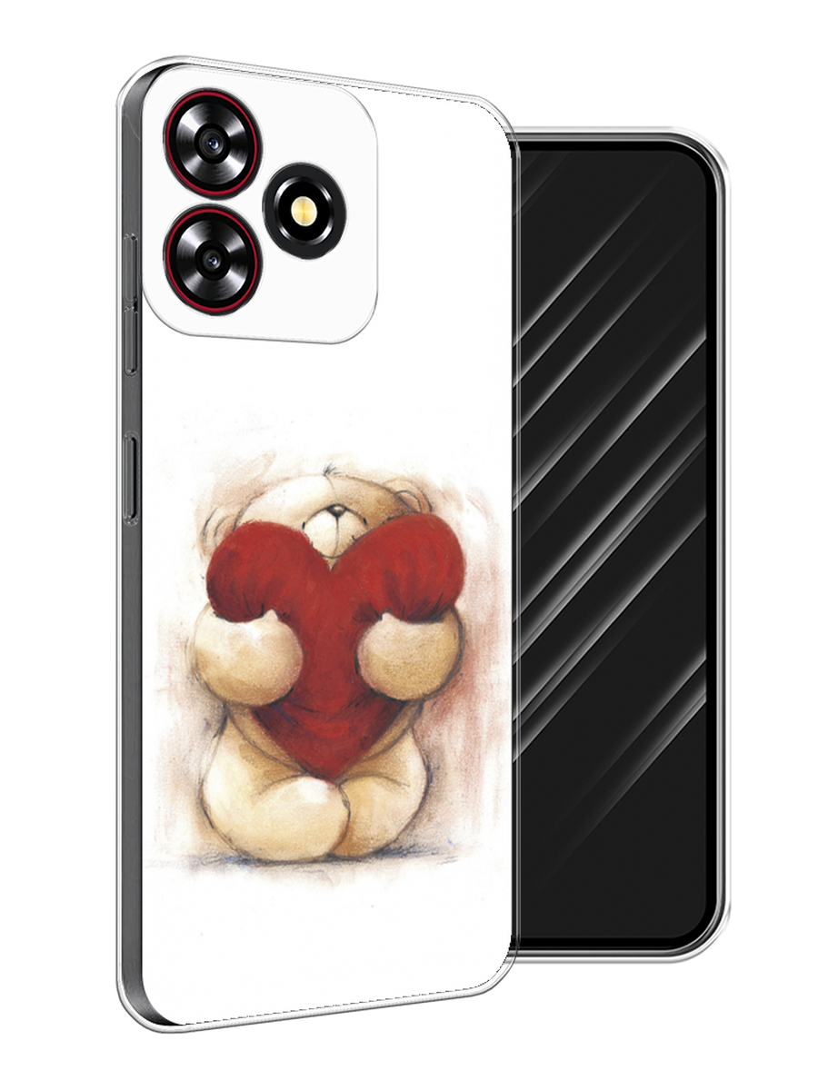 Чехол Awog на ZTE Blade V50 Smart "Мишка с сердцем 1", Белый;бордовый;бежевый, 136550-1
Чехол Awog на ZTE Blade V50 Smart "Мишка с сердцем 1", Белый;бордовый;бежевый, 136550-1