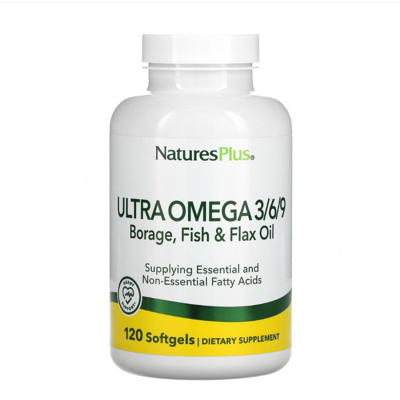 Ultra omega 3-6-9 NaturesPlus капсулы 1,200 мг 120 шт., ULTRA OMEGA 3/6/9 1,200 MG SOFTGEL 120
Ultra omega 3-6-9 NaturesPlus капсулы 1,200 мг 120 шт., ULTRA OMEGA 3/6/9 1,200 MG SOFTGEL 120