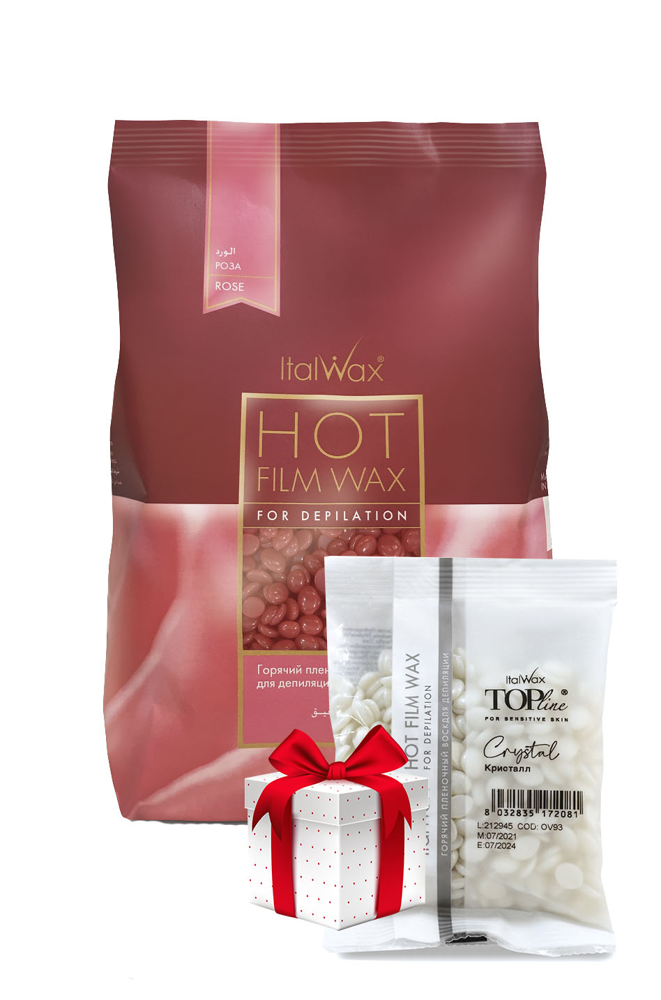 Воск Italwax пленочный для депиляции Роза 1 кг, воск Кристалл 100 г, Розовый;белый, 57890796
Воск Italwax пленочный для депиляции Роза 1 кг, воск Кристалл 100 г, Розовый;белый, 57890796