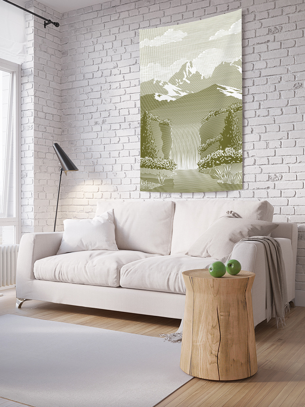 Вертикальное фотопанно на стену JoyArty Горный хребет за водопадом 100x150 см, Горный хребет за водопадом
Вертикальное фотопанно на стену JoyArty Горный хребет за водопадом 100x150 см, Горный хребет за водопадом