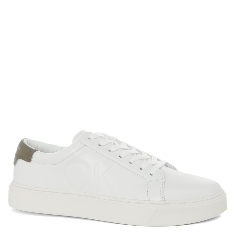 фото Кеды мужские calvin klein hm0hm00479 белые 43 eu