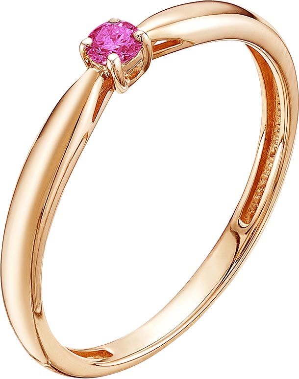 Кольцо из красного золота с бриллиантом р. 16,5 Vesna jewelry 1038-151-218-00, 1038-151-218-00
Кольцо из красного золота с бриллиантом р. 16,5 Vesna jewelry 1038-151-218-00, 1038-151-218-00