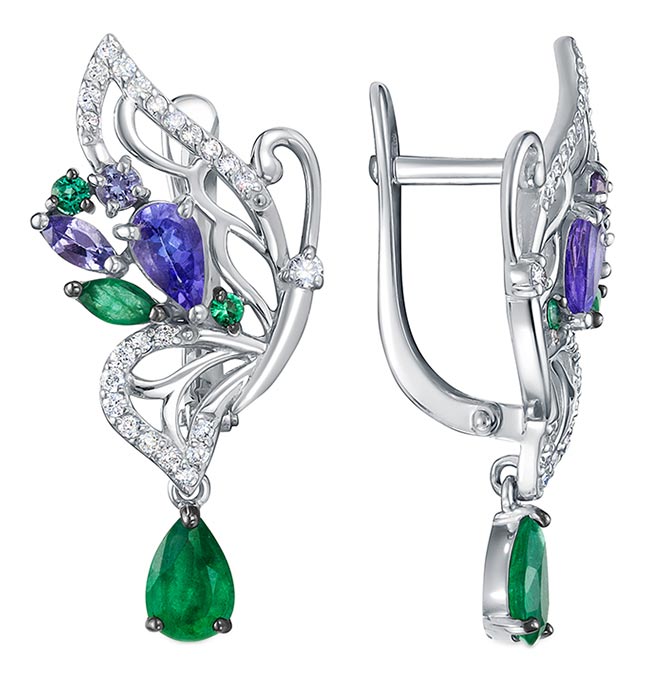Серьги из белого золота с бриллиантом Vesna jewelry 22002-256-205-00, 22002-256-205-00
Серьги из белого золота с бриллиантом Vesna jewelry 22002-256-205-00, 22002-256-205-00