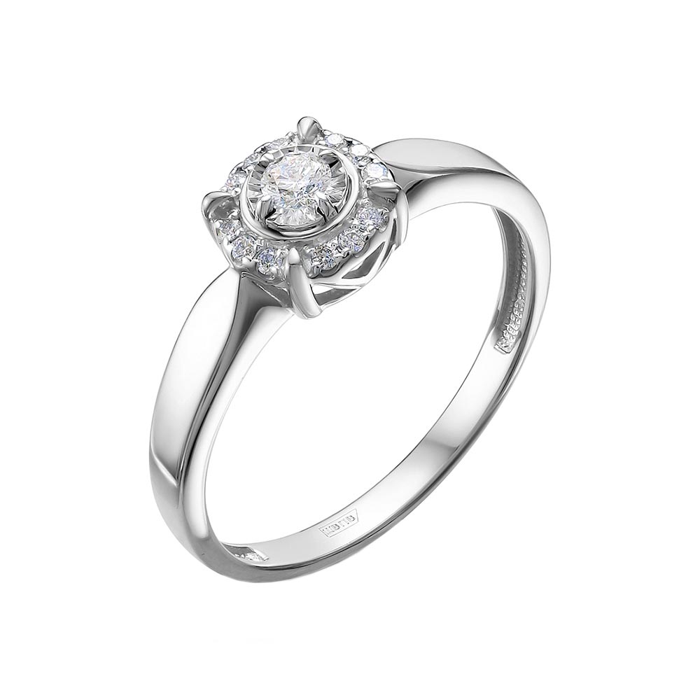 Кольцо из белого золота с бриллиантом р. 17,5 Vesna jewelry 11903-259-00-00, 11903-259-00-00
Кольцо из белого золота с бриллиантом р. 17,5 Vesna jewelry 11903-259-00-00, 11903-259-00-00