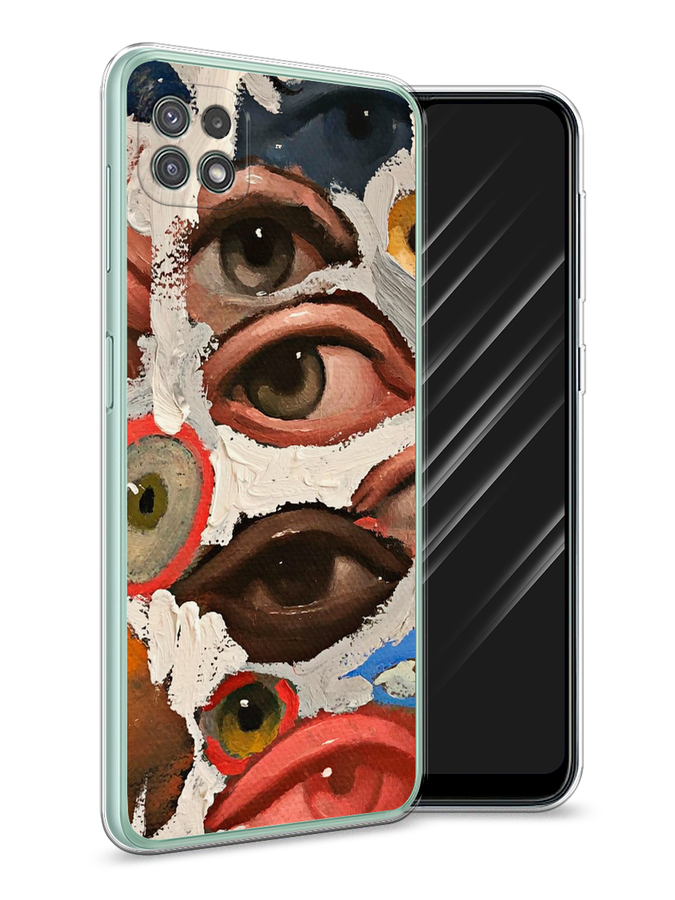 Чехол Awog на Samsung Galaxy A22s 5G / Самсунг A22s 5G "Глаза масляная живопись", Серый;бежевый;красный, 2104250-7
Чехол Awog на Samsung Galaxy A22s 5G / Самсунг A22s 5G "Глаза масляная живопись", Серый;бежевый;красный, 2104250-7