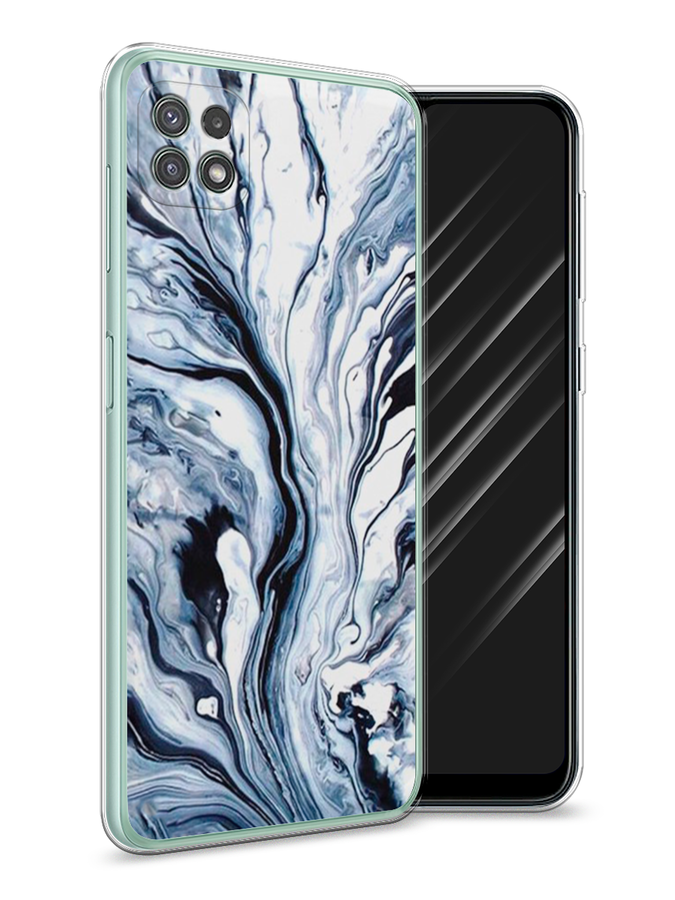 Чехол Awog на Samsung Galaxy A22s 5G / Самсунг A22s 5G "Голубой минерал мрамор", 2104250-3
Чехол Awog на Samsung Galaxy A22s 5G / Самсунг A22s 5G "Голубой минерал мрамор", 2104250-3
