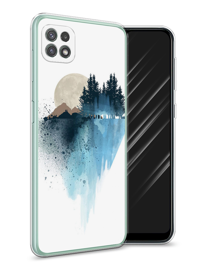 Чехол Awog на Samsung Galaxy A22s 5G / Самсунг A22s 5G "Горы 5", Голубой, 2104250-4 
Чехол Awog на Samsung Galaxy A22s 5G / Самсунг A22s 5G "Горы 5", Голубой, 2104250-4