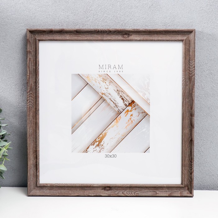 Фоторамка пластик Gallery 30х30 см коричневый (пластиковый экран) 
Фоторамка пластик Gallery 30х30 см коричневый (пластиковый экран)